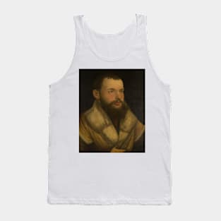 Portrait of a Man by Martin Schaffner Tank Top